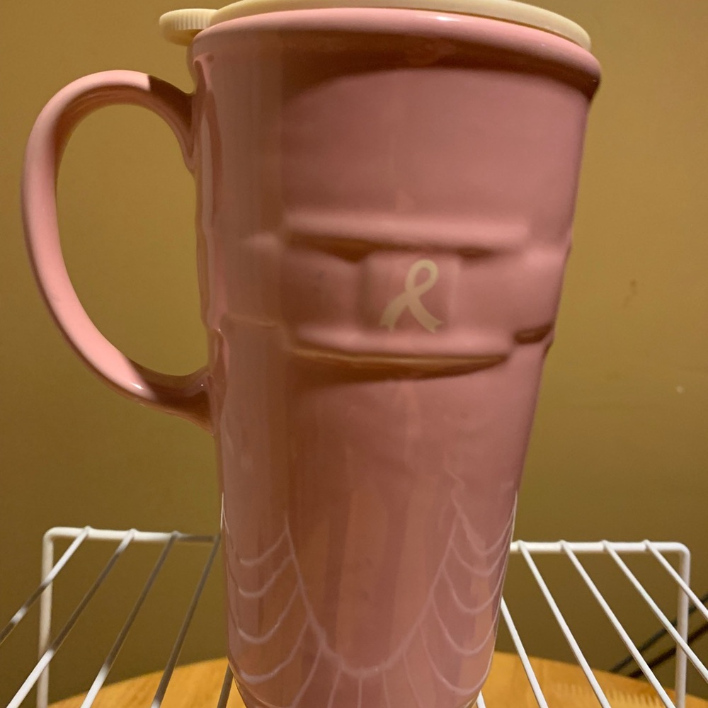 Longaberger Brest Cancer Awareness Coffee Mug